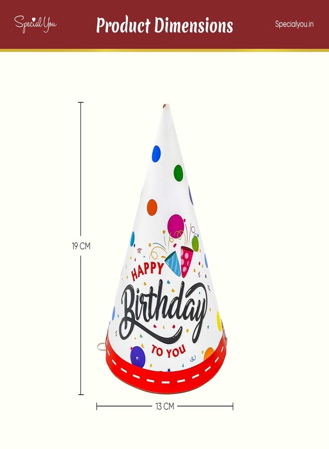 Special You مجموعة مميزة من 20 قبعة عيد ميلاد للأطفال بألوان متعددة، قبعات عيد ميلاد أو دعائم عيد ميلاد للأطفال، قبعات عيد ميلاد للبنات والأولاد - Image 4